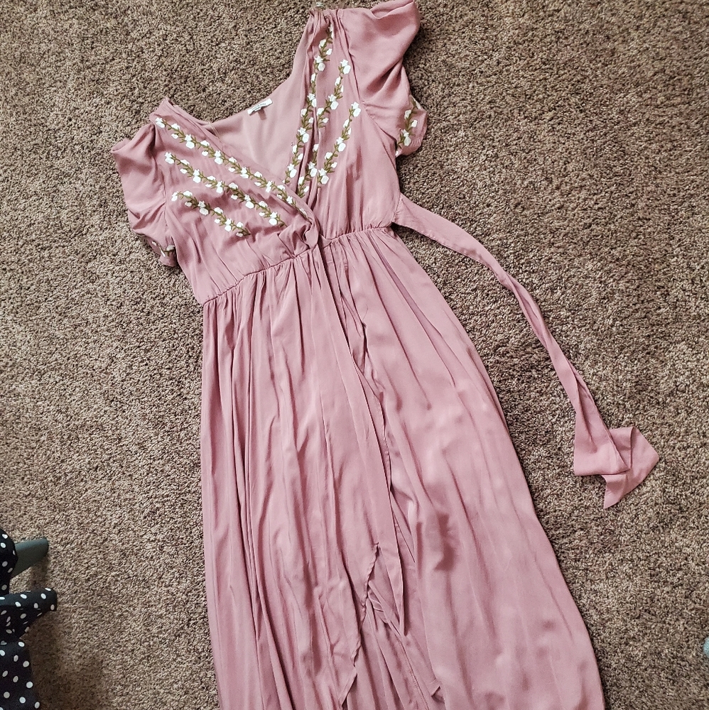 Boho medium high lo dress